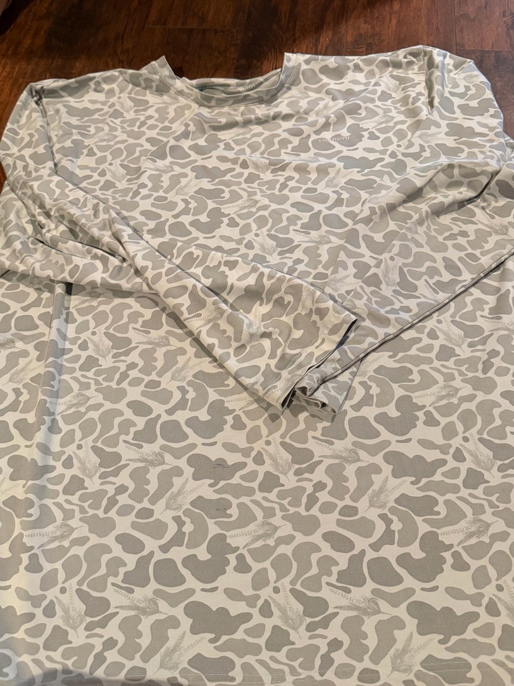 Fish Hippie Camo Long Sleeve Top